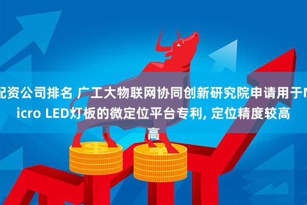 配资公司排名 广工大物联网协同创新研究院申请用于Micro LED灯板的微定位平台专利, 定位精度较高