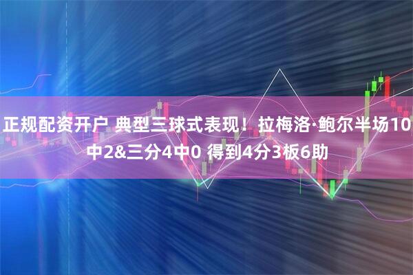 正规配资开户 典型三球式表现！拉梅洛·鲍尔半场10中2&三分4中0 得到4分3板6助